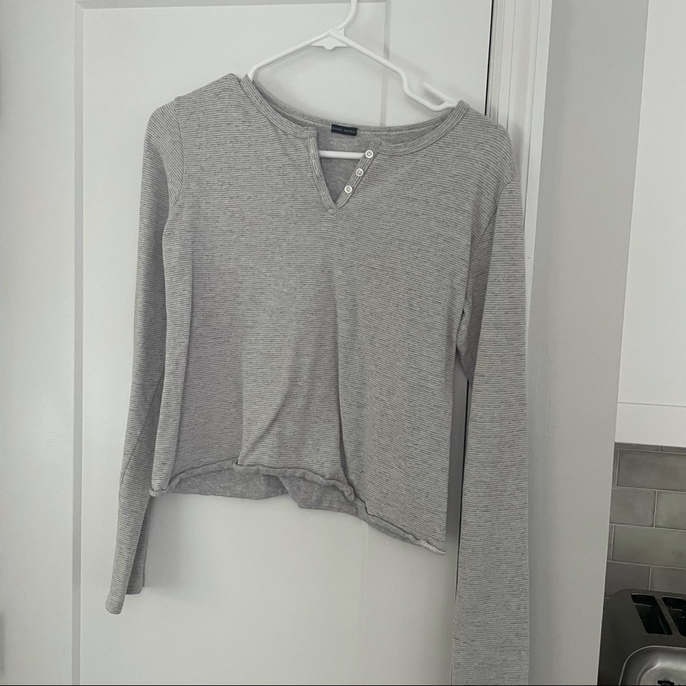 Brandy Melville Striped Long Sleeve Top